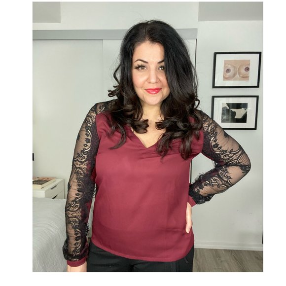 NWT Cecil lace Top - Picture 3 of 5